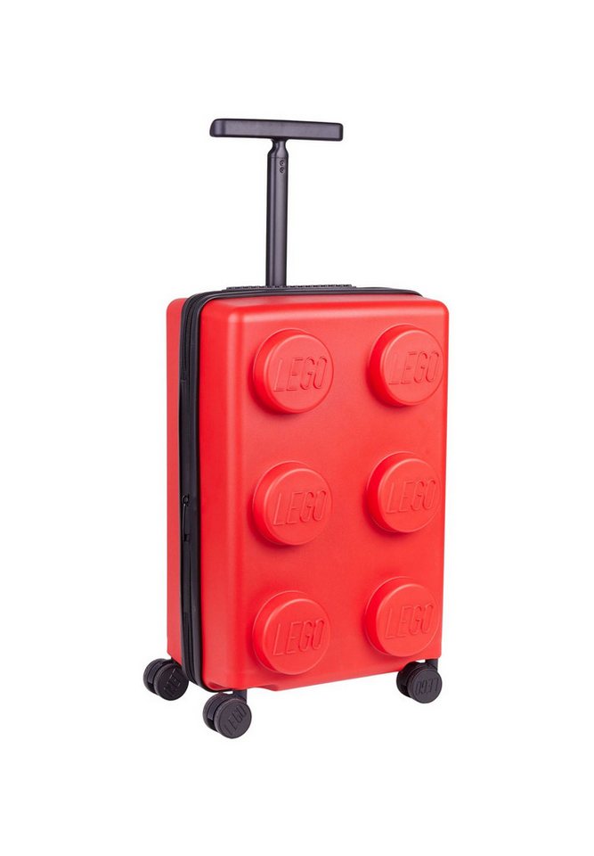 LEGO® Bags Trolley Brick, 4 Rollen, Erweiterbares Fach, TSA-Schloss, LEGO-Design, robust von LEGO® Bags