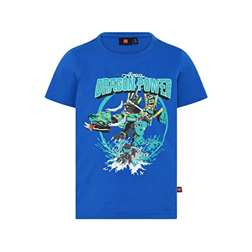 LEGO Jungen Ninjago Dragon Power Lwtaylor 325 T-Shirt, 577 Dark Blue, 110 EU von LEGO