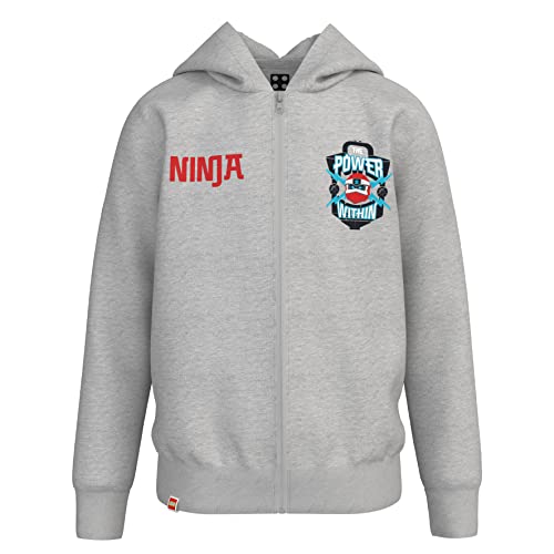 LEGO Ninjago Jungen Full Zip Sweatjacke mit Kapuze Hoodie M12010572 von LEGO