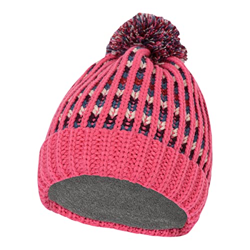 LEGO Wear Mädchen Wear Mädchen Wintermütze Strickmütze mit Bommel Lwaorai 704 Beanie M TZE, 454, 56 EU von LEGO