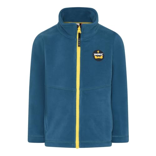 Lego Wear Unisex Kinder Lego Wear Ninjago Fleece Lwsakso 601 Strickjacke, 523, 92 EU von Kabooki