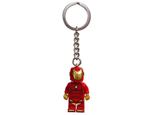 Lego Avengers Marvel Super Heroes - Schlüsselanhänger Invincible Iron Man - 7 cm von LEGO