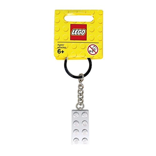LEGO Metalized (Size 2x4) Brick Keyring - 851406 by von LEGO