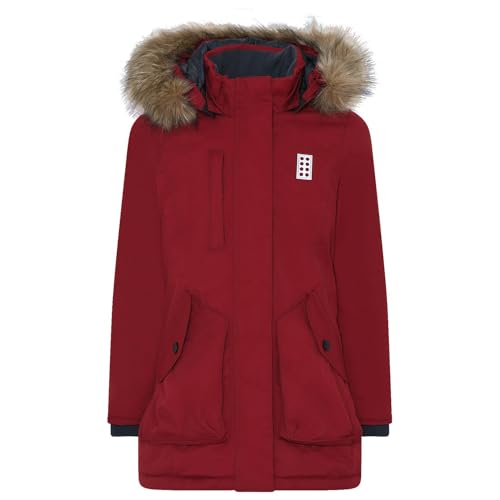 Lego Wear Unisex Lego Wear Exclusive Mädchen 15.000 Wassersäule Atmungsaktiv Lwjaselle 703 Regenjacke, 368, 134 EU von LEGO