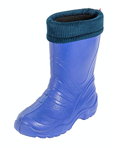 LEMIGO Kinder EVA Gummistiefel gefüttert TERMIX 861 (22/23, Blau 653C) von LEMIGO