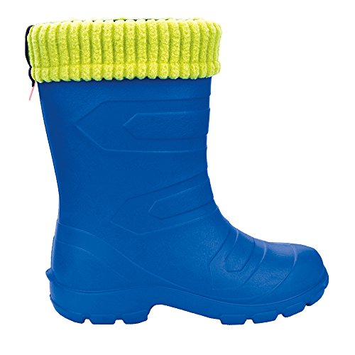 LEMIGO leichte EVA Gummistiefel gefüttert ASPEN Kinder (30, blau) von LEMIGO