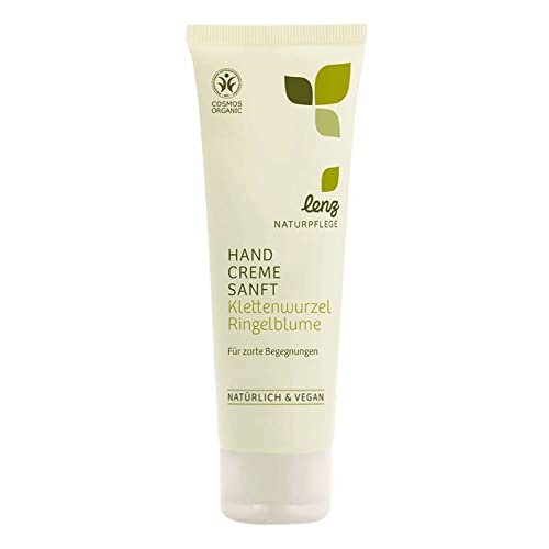 Lenz Naturpflege Handcreme Sanft, Klettenwurzel Ringelblume, 75ml (10) von LENZ NATURPFLEGE