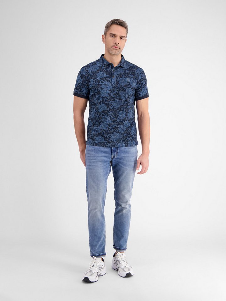 LERROS Poloshirt LERROS Herren Poloshirt, floral bedruckt von LERROS