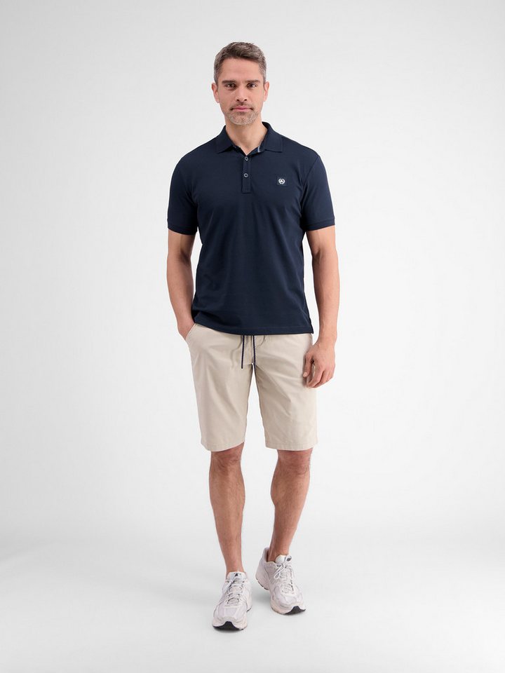 LERROS Poloshirt LERROS Herren Poloshirt mit Stretchanteil, unifarben von LERROS