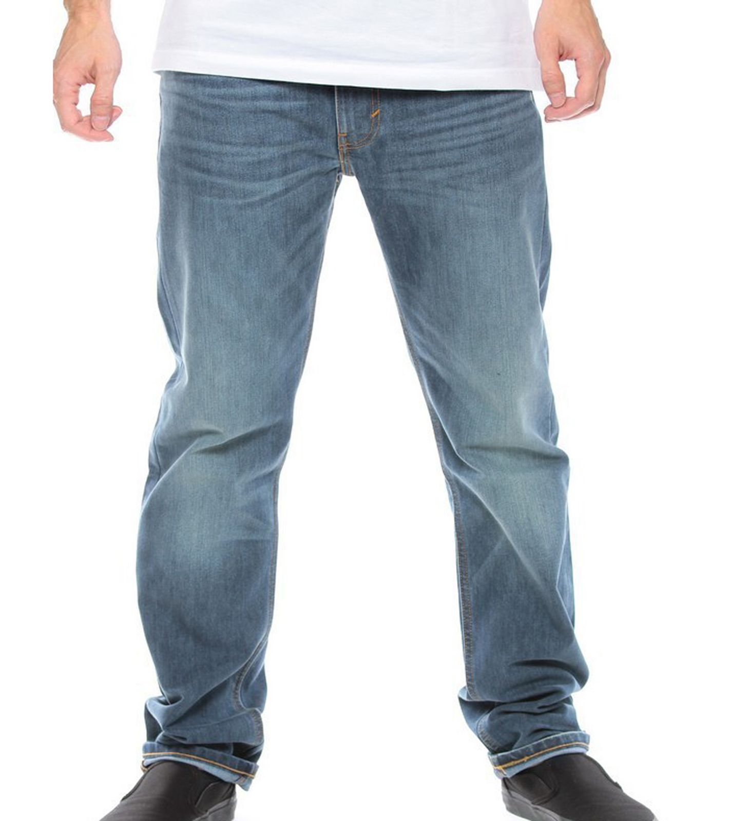 LEVI`S Skate 513 Herren Straight-Leg Denim-Hose 5-Pocket-Jeans Slim-Fit 95583-0017 Blau von LEVI´S