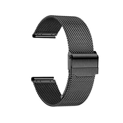 Metall-Uhrenarmband, Metall-Ersatzarmband, Uhrenarmbänder, Smartwatch-Armband, Uhr, Handgelenkband, Edelstahl-Mesh-Uhrenarmband for Männer und Frauen, verstellbare Länge: 12 mm, 14 mm, 16 mm, 18 mm, 2 von LEVINE