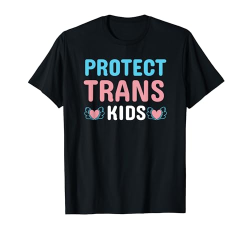 Transgender Pride Flagge, Protect Trans Kids, FTM MTF LGBTQ T-Shirt von LGBTQ Subtle Pride