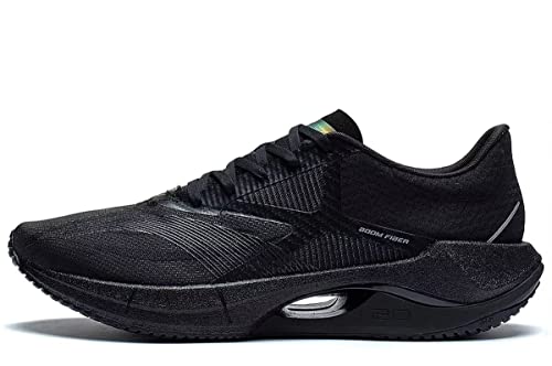 LI-NING SUPER Light 20 Herren Laufschuhe Rückfederung Atmungsaktiv Ultraleicht Sportschuhe Sneaker Schwarz ARBT001-7H EU 40 1/3 von LI-NING