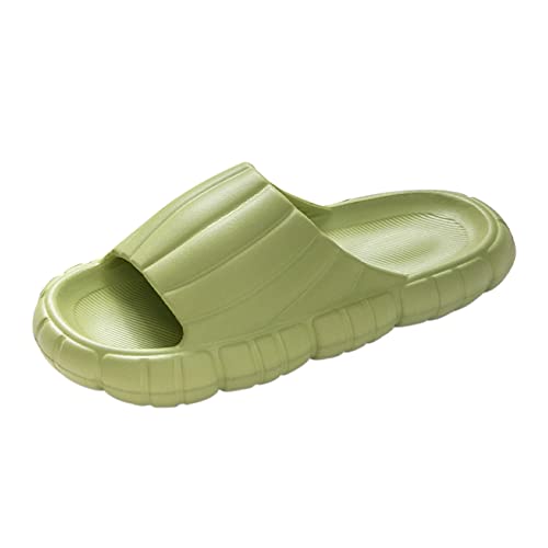 LIANGTUOHAI Slippers Damen Herren Sommer Super Weich Badeschlappen Home Wolke Flache Hausschuhe Weiche Duschhausschuhe Slip-On Sommersandalen Schlappi Slide Unisex Sommer von LIANGTUOHAI