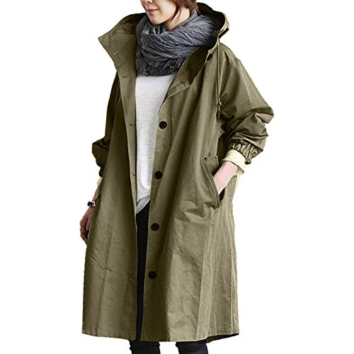 LIANGTUOHAI Windbreaker Damen, Atmungsaktiv Trenchcoat Mit Kapuze Regenbekleidung Winddicht Leichte 3 In 1 Übergangsmantel Übergröße Warm Mantel Windbreaker Herren für Radfahrer, Fahrrad, Camping von LIANGTUOHAI