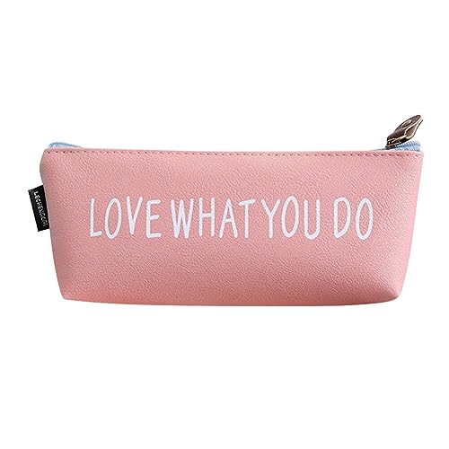 LICHENGTAI Federmäppchen Mäppchen Bleistiftetui PU Leder Federtaschen Schlamperetui für Schule & Büro Teenager Stiftetasche Taschenbeutelhalter Schreibwaren Pencil Case Geschenk von LICHENGTAI