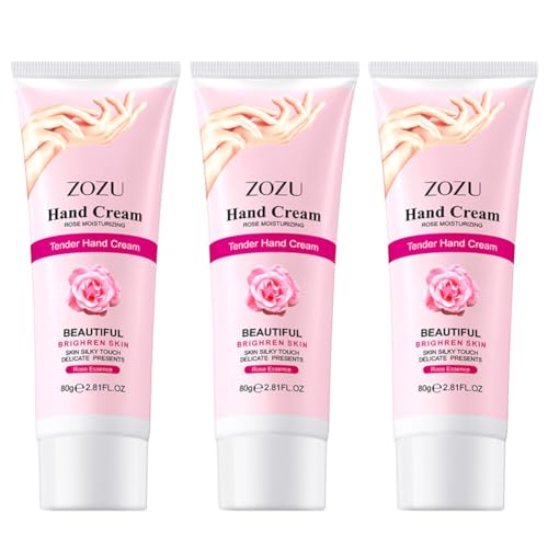 LICHENGTAI Handcreme Damen Geschenkset, 3 Pack Pflanzenduft Feuchtigkeitsspendend Handcreme Fußcreme Hände Fuß Feuchtigkeitscreme für den Winter, Pflegecreme zu Geburtstag, Weihnachten, Neujahr von LICHENGTAI