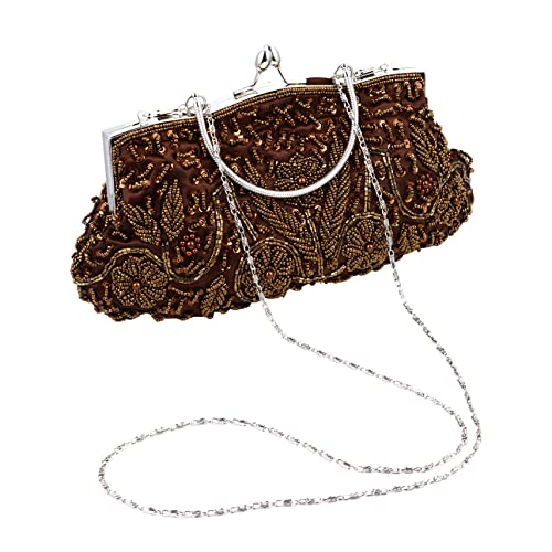 LIFKOME 1 X Abendessen Tasche Für Damen Party Tasche Handgefertigte Handtasche Clutch Tasche Bankett Geldbörse Hochzeit Retro Geldbörse Tasche Für Damen Party Bankett Tasche von LIFKOME