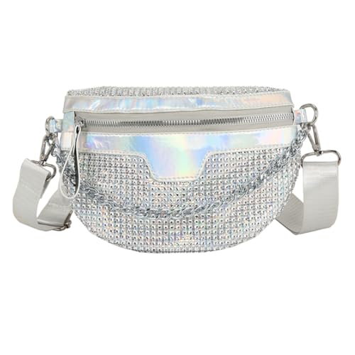 LIFKOME 2St Helle Diamant-Gürteltasche Hüfttasche für Damen Umhängetaschen Damen Gifts for Women Presents for Women Handtasche Damen umhängetasche Damen Bauchtasche Hüfttasche für Mädchen von LIFKOME