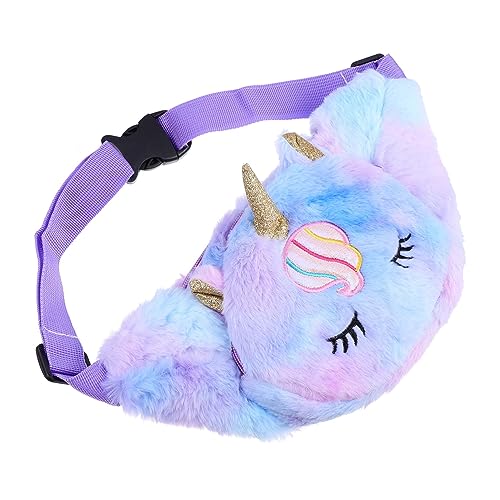 LIFKOME 3 STK Einhorn-Gürteltasche Gürteltasche für Mädchen schöne Brusttasche Kinder Bauchtasche hüfttasche Kinder Umhängetasche Einhorn-Hüfttasche stilvolle Aufbewahrungstasche tragbar von LIFKOME