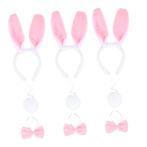 LIFKOME 3st Haarschmuck Für Hasenmädchen Ballettröckchen Hasenohr Stirnband Und Haarband Clips Ohren Hut Stirnbandhalter Kaninchen Hasen-stirnband Karikatur Hasenohren Plüsch Weiß LIFKOME 3st Haarschmuck Für Hasenmädchen Ballettröckchen Hasenohr Stirnband Und Haarband Clips Ohren Hut Stirnbandhalter Kaninchen Hasen-stirnband Karikatur Hasenohren Plüsch Weiß von LIFKOME