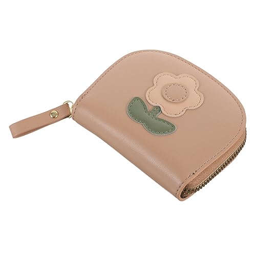 LIFKOME Kartenetui für Damen kreditkarten hüllen scheckkarten-etui Purse süße Damenbrieftasche Leder Geldbörsen Geldbörse für Frauen Damen-Clutch aus Leder Multifunktion Kartenhalter Klipp von LIFKOME