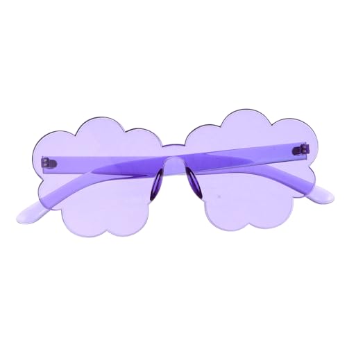 LIFKOME Randlose Blumenbrille Rahmenlose Brille Für Mädchen Coole Sonnenbrille Blumenbrille Sonnenbrille Für Frauen Lustige Sonnenbrille Party Sonnenbrille Lustige Sonnenbrille von LIFKOME