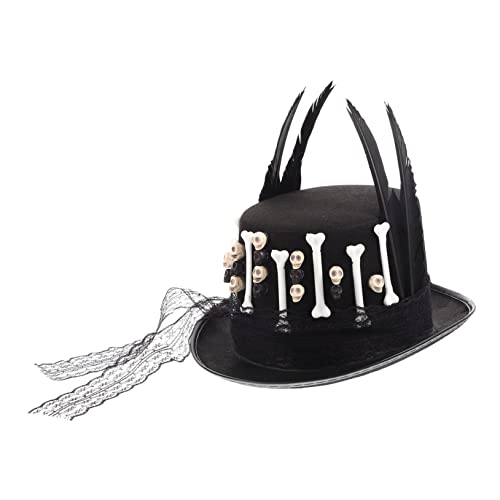 LIFKOME Schädel-Zylinder halloween kopfschmuck halloween kopfbedeckung halloweenkostüme Halloween-Schädelhut Halloween- Schädel-Hut-Ornament fühlte Halloween-Hut gefühlt Black LIFKOME Schädel-Zylinder halloween kopfschmuck halloween kopfbedeckung halloweenkostüme Halloween-Schädelhut Halloween- Schädel-Hut-Ornament fühlte Halloween-Hut gefühlt Black von LIFKOME