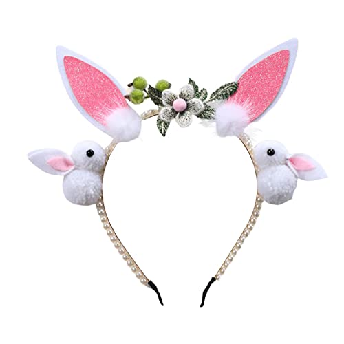 LIGSLN Bunnys Ohr Stirnband Ostern Stirnband Häschen Stirnband Ostern Party Hut Kaninchen Haarband Kaninchen Stirnband Häschen Haarband Ostern Stirnband von LIGSLN