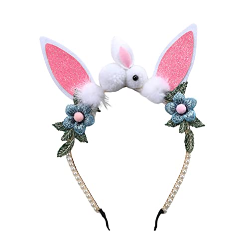 LIGSLN Bunnys Ohr Stirnband Ostern Stirnband Häschen Stirnband Ostern Party Hut Kaninchen Haarband Kaninchen Stirnband Häschen Haarband Ostern Stirnband von LIGSLN