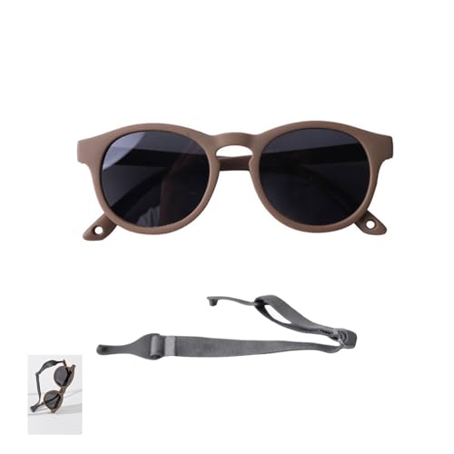 Baby Sonnenbrille,Sonnenbrille Baby Sonnenbrille Kinder Sonnenbrillen,6Monate-3 Jahre Polarisierte Kindersonnenbrille Verstellbar Silikonrahmen Kleinkind,babysonnenbrillen für Jungen/Mädchen (Mocha) Baby Sonnenbrille,Sonnenbrille Baby Sonnenbrille Kinder Sonnenbrillen,6Monate-3 Jahre Polarisierte Kindersonnenbrille Verstellbar Silikonrahmen Kleinkind,babysonnenbrillen für Jungen/Mädchen (Mocha) von LILIKAI