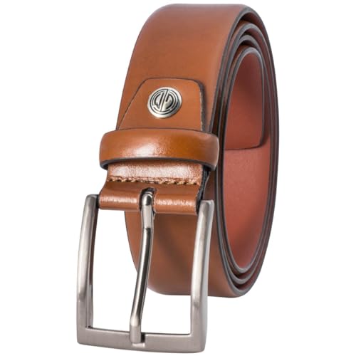 LINDENMANN Anzug-Ledergürtel Herren 35 mm XL Rindleder cognac, Farbe/Color:braun, Size US/EU:Bundweite 125 cm Gesamtlänge 140 cm W 50 XXXL LINDENMANN Anzug-Ledergürtel Herren 35 mm XL Rindleder cognac, Farbe/Color:braun, Size US/EU:Bundweite 125 cm Gesamtlänge 140 cm W 50 XXXL von LINDENMANN