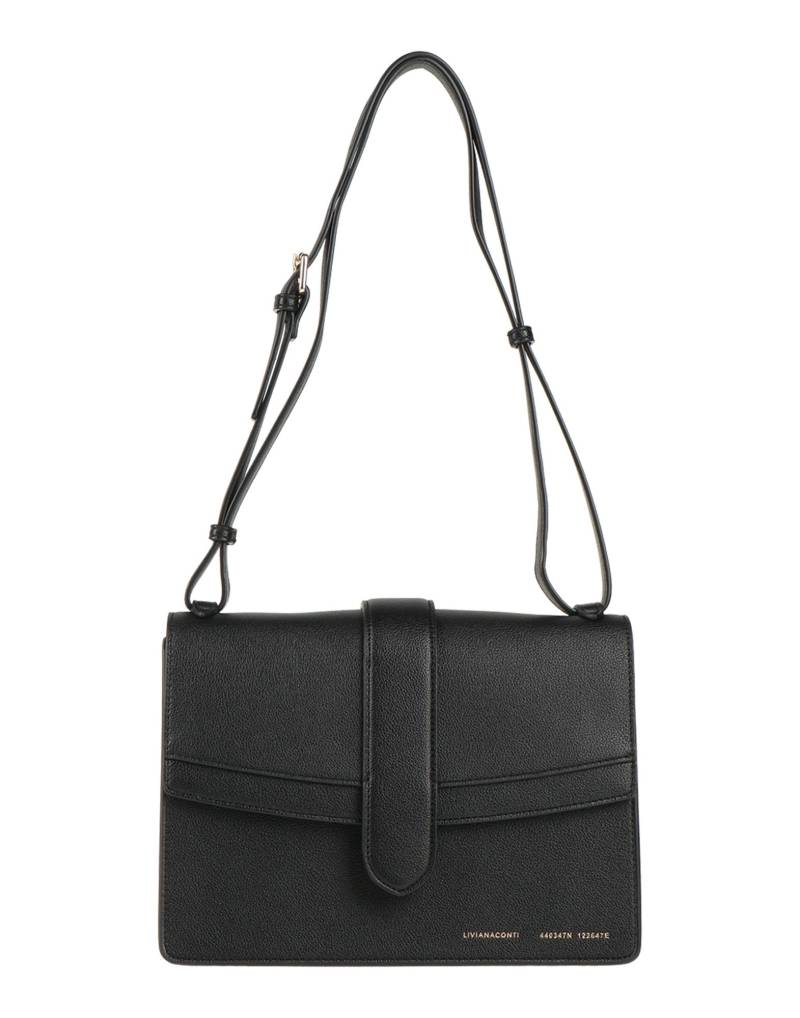 LIVIANA CONTI Schultertasche Damen Schwarz von LIVIANA CONTI