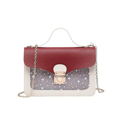 LIXSAZSE Geburtstagsgeschenke für Mädchen, Stoffe, exquisite Nähte, Rucksack, Geschenke für 10 jährige Mädchen, PU, Geschenke für 10 jährige Mädchen, Rot, 21 * 4.5 * 13CM LIXSAZSE Geburtstagsgeschenke für Mädchen, Stoffe, exquisite Nähte, Rucksack, Geschenke für 10 jährige Mädchen, PU, Geschenke für 10 jährige Mädchen, Rot, 21 * 4.5 * 13CM von LIXSAZSE