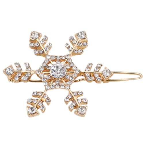 2 Pack Delicate Crystal Snowflake Hair Clip Elegant Ladies Festival Haircip Geeignet Für Tägliche Verschleiß Oder Besonderes Ereignis 2 Pack Delicate Crystal Snowflake Hair Clip Elegant Ladies Festival Haircip Geeignet Für Tägliche Verschleiß Oder Besonderes Ereignis von LIbgiubhy