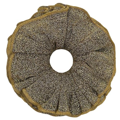 Glitzer Dark Hair Seil Haarbrötchen Scrunchies Elastisches Haar Glitzer Dark Hair Seil Haarbrötchen Scrunchies Elastisches Haar von LIbgiubhy