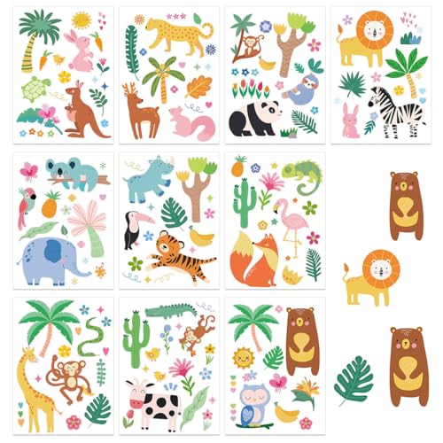10 Stück Wandtattoo Dschungel Tiere Baum Zweig Wandaufkleber Giraffe Affen Koala Safari Wandsticker Kinderzimmer Babyzimmer Wohnzimmer Wanddeko,wandtattoo kinderzimmer,kinderzimmer deko 10 Stück Wandtattoo Dschungel Tiere Baum Zweig Wandaufkleber Giraffe Affen Koala Safari Wandsticker Kinderzimmer Babyzimmer Wohnzimmer Wanddeko,wandtattoo kinderzimmer,kinderzimmer deko von LKJAUOZ