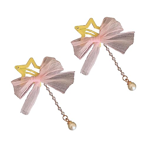 2pcs Teenager Mädchen Kostüm Star Bowknot Haircip Frauen Mädchen Haircip Multifunktion Kinder Haare Süße Stil 2pcs Teenager Mädchen Kostüm Star Bowknot Haircip Frauen Mädchen Haircip Multifunktion Kinder Haare Süße Stil von LLINthy