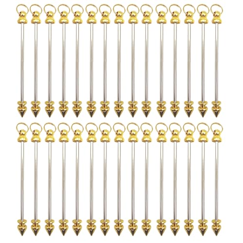 LLINthy 30pcs Metall Stick Schmuckanhänger Mehrzweckmetallstangenanharm Für Erstellen Von Einzigartigen Halsketten Und Ohrringen LLINthy 30pcs Metall Stick Schmuckanhänger Mehrzweckmetallstangenanharm Für Erstellen Von Einzigartigen Halsketten Und Ohrringen von LLINthy