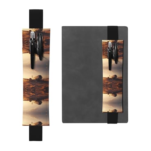 LLKGOT Leder-Stifthalter, Lesezeichen, Flugzeug-Wrackage-Druck, für Hardcover-Tagebücher, Tagebücher, Planer, verstellbarer Riemen LLKGOT Leder-Stifthalter, Lesezeichen, Flugzeug-Wrackage-Druck, für Hardcover-Tagebücher, Tagebücher, Planer, verstellbarer Riemen von LLKGOT