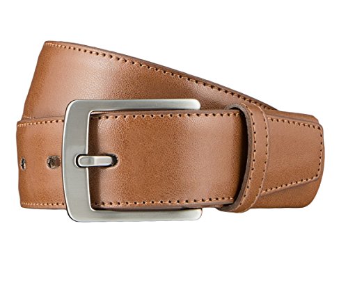 LLOYD Men's Belts Gürtel Herrengürtel Ledergürtel Cognac 3312, Farbe:Braun, Länge:90 von LLOYD