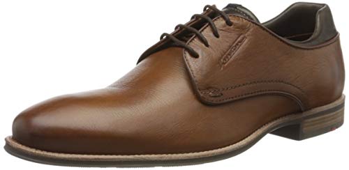 LLOYD Herren Schnürhalbschuhe Massimo, Männer Businessschuhe,Derby,lose Einlage,Normalweit,straßenschuhe,Schnuerung,Whisky/T.D.Moro,41 EU / 7.5 UK von LLOYD