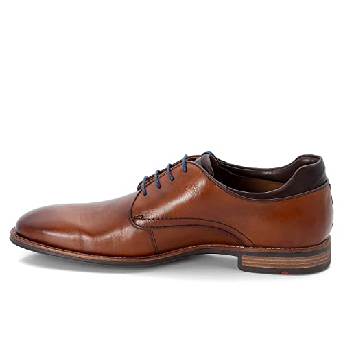 LLOYD Herren Schnürhalbschuhe Massimo, Männer Businessschuhe,Derby,lose Einlage,Normalweit,Businessschuhe,Derby,büro,Whisky/T.D.Moro,44 EU / 9.5 UK von LLOYD