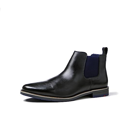 LLOYD Herren Stiefeletten Lawrence, Männer Chelsea Boots,Normalweit,uebergangsstiefel,Schlupfstiefel,Winterstiefeletten,warm, SCHWARZ, 42 EU / 8 UK LLOYD Herren Stiefeletten Lawrence, Männer Chelsea Boots,Normalweit,uebergangsstiefel,Schlupfstiefel,Winterstiefeletten,warm, SCHWARZ, 42 EU / 8 UK von LLOYD