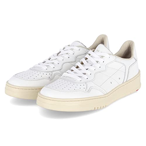 LLOYD Herren Low Sneaker Booker Weiß York Calf/Sidney/York Calf von LLOYD