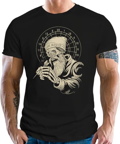 T-Shirt für Dartspieler: Dart Master von LOBO NEGRO