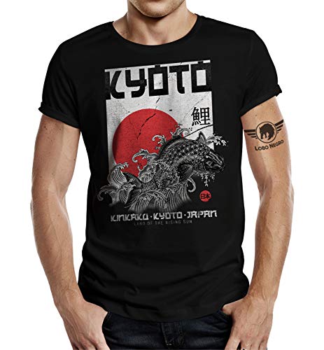 T-Shirt für Asia Japan Kyoto Fans 3XL von LOBO NEGRO