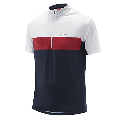 Löffler Scala Half-Zip Fahrradshirt Herren blau von Löffler