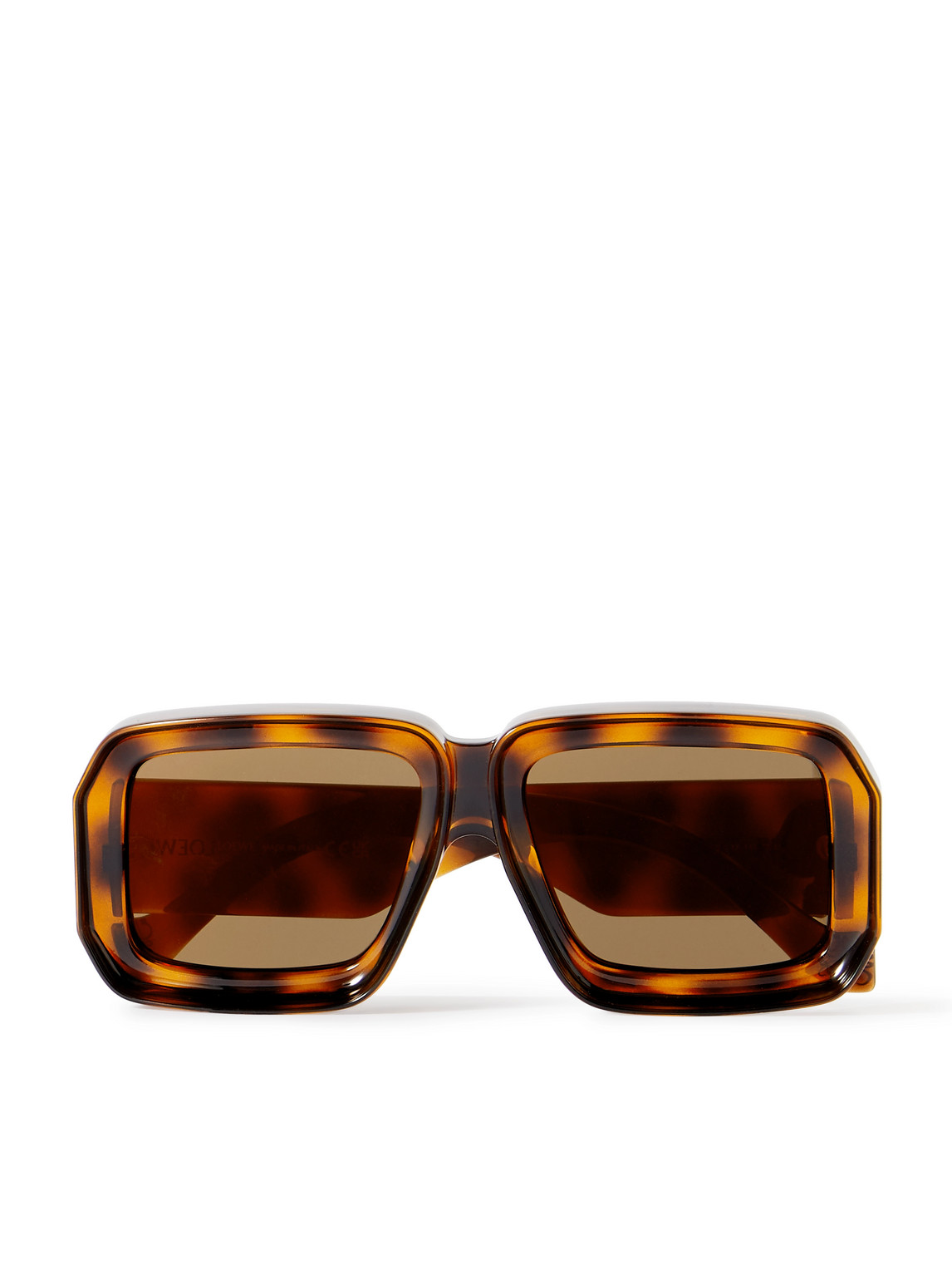 LOEWE - Paula's Ibiza Dive Oversized Square-Frame Tortoiseshell Acetate Sunglasses - Men - Tortoiseshell von LOEWE