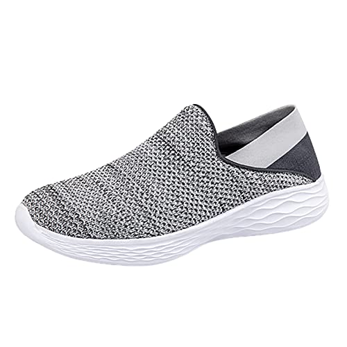 Herren Walkingschuhe Turnschuhe, Freizeitschuhe Herren Sneaker Slipper, Sportschuhe Herren Laufschuhe Slip On Schuhe Herren Sommer Leicht Tennisschuhe Männer Komfortschuhe Walking Schuhe von LOIJMK